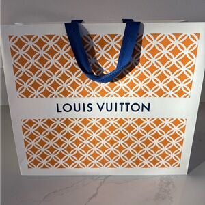 Louis Vuitton Large Rare Special Edition Gift Bag 🧡